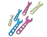 RACING POWER CO-PACKAGED R6211 Aluminum AN Wrench 6 Pc Set