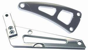 RACING POWER CO-PACKAGED R6408 Chrome Alum BB Chevy Alternator Bracket