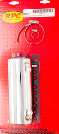 RACING POWER CO-PACKAGED R6570 Chrome Radiator Fluid Reservor Tank