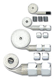 RACING POWER CO-PACKAGED R6678 Chrome Braided Hose Sle eving Kit