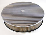 RACING POWER CO-PACKAGED R6708 14 X 3  Full Finned Air Cleaner Kit Paper