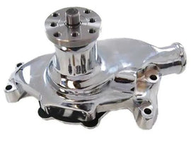 RACING POWER CO-PACKAGED R6916C Smooth SB Chevy Short Wa ter Pump Chrome