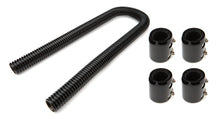 Load image into Gallery viewer, RACING POWER CO-PACKAGED R7310BK Black 48in Stainless Radiator Hose Kit