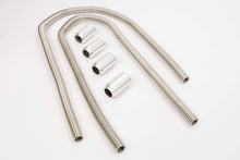 Load image into Gallery viewer, RACING POWER CO-PACKAGED R7314 2-44in Stainless Heater Hose Kit w/Chrome Ends
