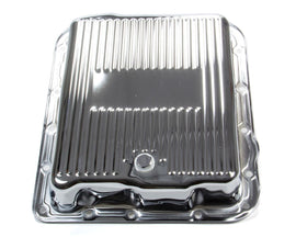 RACING POWER CO-PACKAGED R7599 GM 700R4/4L60E Trans Pan Chrome Steel Finned