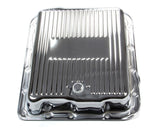 RACING POWER CO-PACKAGED R7599 GM 700R4/4L60E Trans Pan Chrome Steel Finned