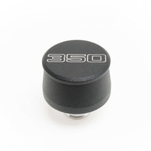 Load image into Gallery viewer, RACING POWER CO-PACKAGED R8208 Valve Cover Breather 350 Logo Black Each