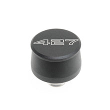 Load image into Gallery viewer, RACING POWER CO-PACKAGED R8212 Valve Cover Breather 427 Logo Black Each