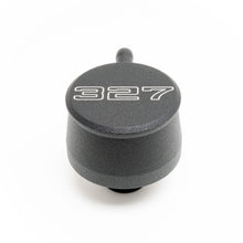 Load image into Gallery viewer, RACING POWER CO-PACKAGED R8341 Valve Cover Breather 327 Logo Black Each