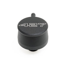 Load image into Gallery viewer, RACING POWER CO-PACKAGED R8346 Valve Cover Breather 427 Logo Black Each