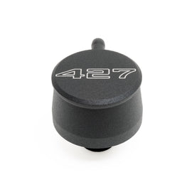 RACING POWER CO-PACKAGED R8346 Valve Cover Breather 427 Logo Black Each