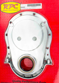 RACING POWER CO-PACKAGED R8422 BBC Alum Timing Chain Cover Polished