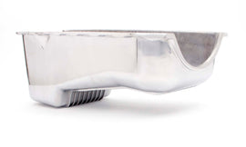 RACING POWER CO-PACKAGED R8443 80-85 SBC Alum Stock Oil Pan Polished
