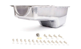 RACING POWER CO-PACKAGED R8446 64-73 SBF Alum Stock Oil Pan Polished