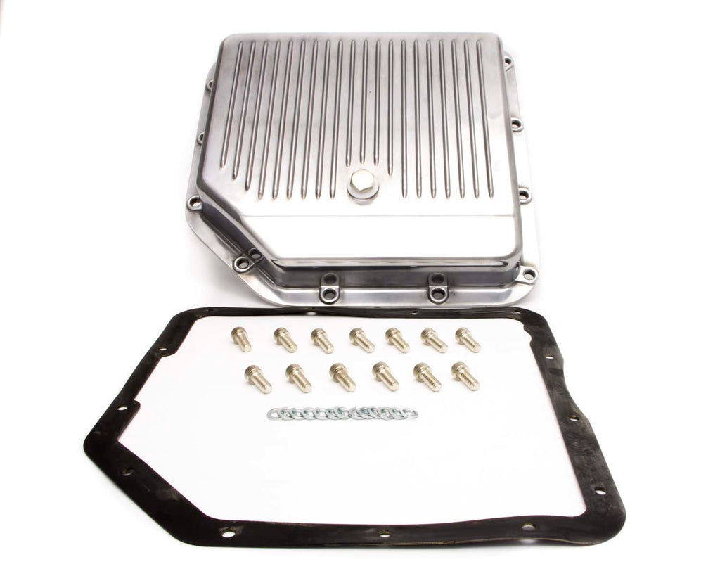 RACING POWER CO-PACKAGED R8491 TH350 Aluminum Trans Pan Polished 350 turbo Pan