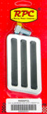 RACING POWER CO-PACKAGED R8500POL Brake Pad Polished with Rubber Inserts