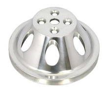 Load image into Gallery viewer, RACING POWER CO-PACKAGED R8840POL Polished Alum BBC Single Groove Water Pump Pulley