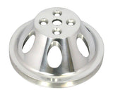 RACING POWER CO-PACKAGED R8840POL Polished Alum BBC Single Groove Water Pump Pulley