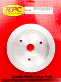 RACING POWER CO-PACKAGED R8843 BBC SWP 2 Groove Lower Pulley Satin