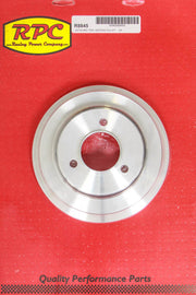 RACING POWER CO-PACKAGED R8845 BBC 3 Goove Crank Pulley Long W/P Satin