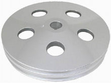 Load image into Gallery viewer, RACING POWER CO-PACKAGED R8847 Satin GM Power Steering 2V Pulley w/Keyway