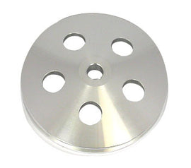 RACING POWER CO-PACKAGED R8848POL Polished Aluminum GM 1V Power Steering Pulley