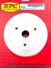 Load image into Gallery viewer, RACING POWER CO-PACKAGED R8858 SBC Triple Groove Lower Pulley SWP Satin