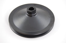 Load image into Gallery viewer, RACING POWER CO-PACKAGED R8946B 283/327 GM SB Power Stee ring Pulley Black