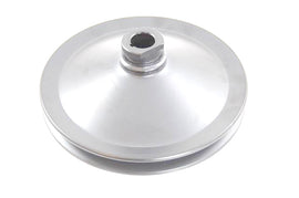 RACING POWER CO-PACKAGED R8946 283/327 GM SB Power Stee ring Pulley Chrome