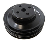 RACING POWER CO-PACKAGED R8975B Ford 289 2 Groove Water Pump Pulley Black