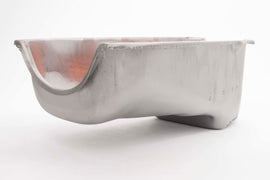 RACING POWER CO-PACKAGED R9005RAW 55-79 SBC Steel Stock Oil Pan Unplated