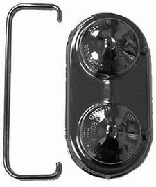 RACING POWER CO-PACKAGED R9100 GM Master Brake Cylinder Cover Chrome