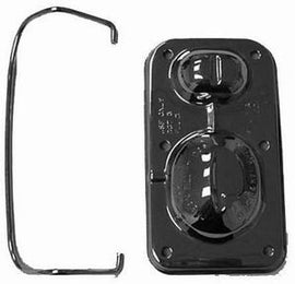 RACING POWER CO-PACKAGED R9101 GM Master Brake Cylinder Cover Chrome