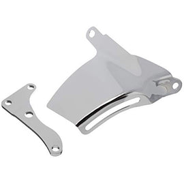 RACING POWER CO-PACKAGED R9316 SB Chevy Lwp Alternator Bracket Chrome