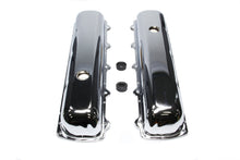 Load image into Gallery viewer, RACING POWER CO-PACKAGED R9391 Chrome Steel Oldsmobile Short Valve Cover Pair
