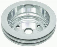 Load image into Gallery viewer, RACING POWER CO-PACKAGED R9485POL Pol Alum SBC Double Gro ove Pulley