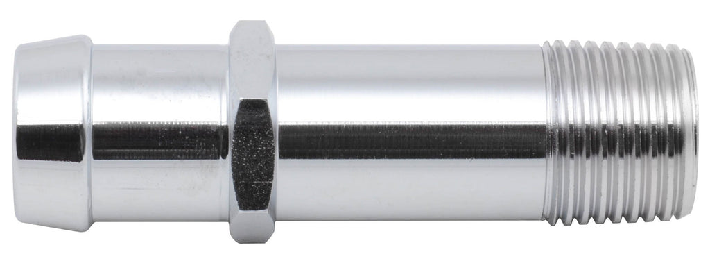 RACING POWER CO-PACKAGED R9514X Alum Water Pump Fitting 1/2In NTP to 3/4In Barb