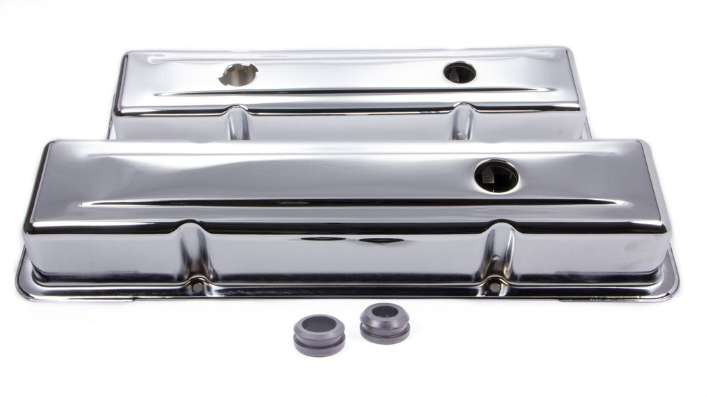 RACING POWER CO-PACKAGED R9518 78-86 SBC Steel Short OEM Style V/C Chrome