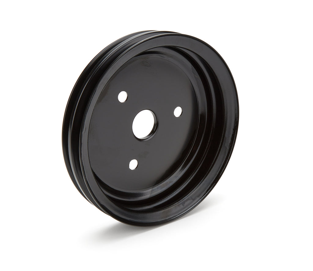 RACING POWER CO-PACKAGED R9603BK SBC Crank Pulley Short Water Pump 2 Groove