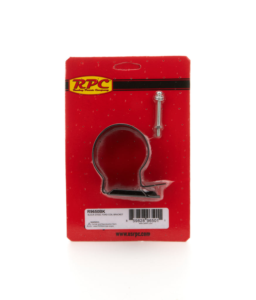 RACING POWER CO-PACKAGED R9650BK Ford Coil Bracket Black