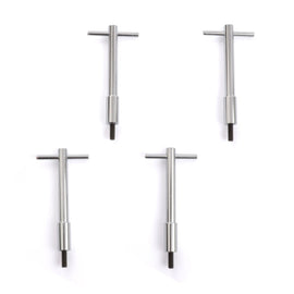 RACING POWER CO-PACKAGED R9672 T-Bar Wing Nut 5In With 5/16-18 Threads (4)