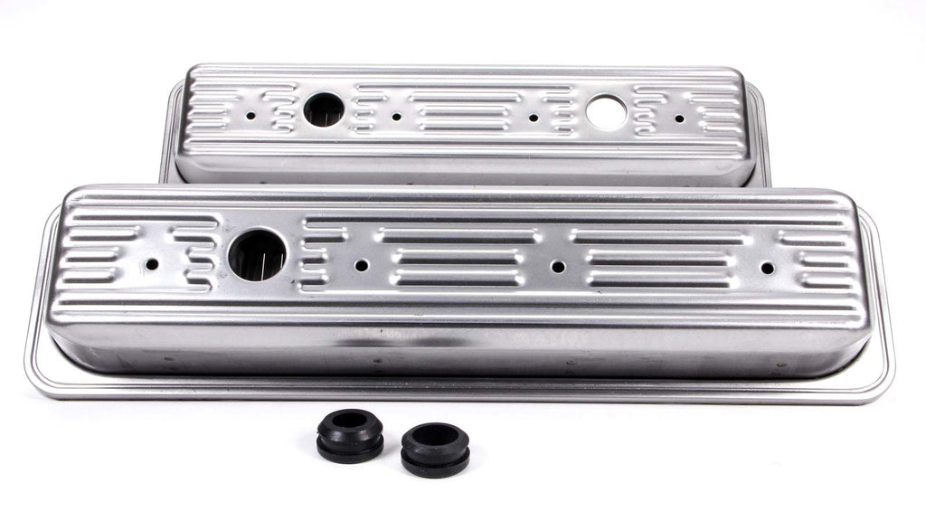 RACING POWER CO-PACKAGED R9702RAW 87-   SBC Steel Short Center Bolt V/C Unplated