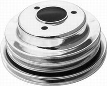 Load image into Gallery viewer, RACING POWER CO-PACKAGED R9724 BB Chevy Triple Groove Crankshaft Pulley LWP