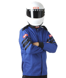 RACEQUIP 111026 Blue Jacket Single Layer X-Large