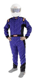 RACEQUIP 130927 Suit Chevron Blue XX- Large SFI-1