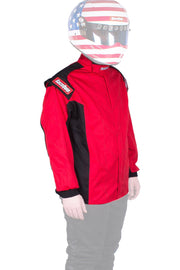 RACEQUIP 131916 Jacket Chevron Red X-Large SFI-1