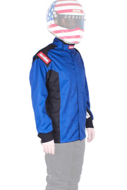 RACEQUIP 131925 Jacket Chevron Blue Large SFI-1