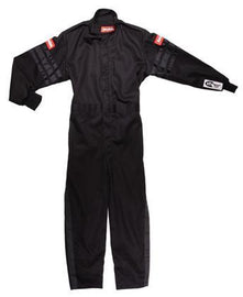 RACEQUIP 1959996 Black Suit Single Layer Kids X-Large Black Trim