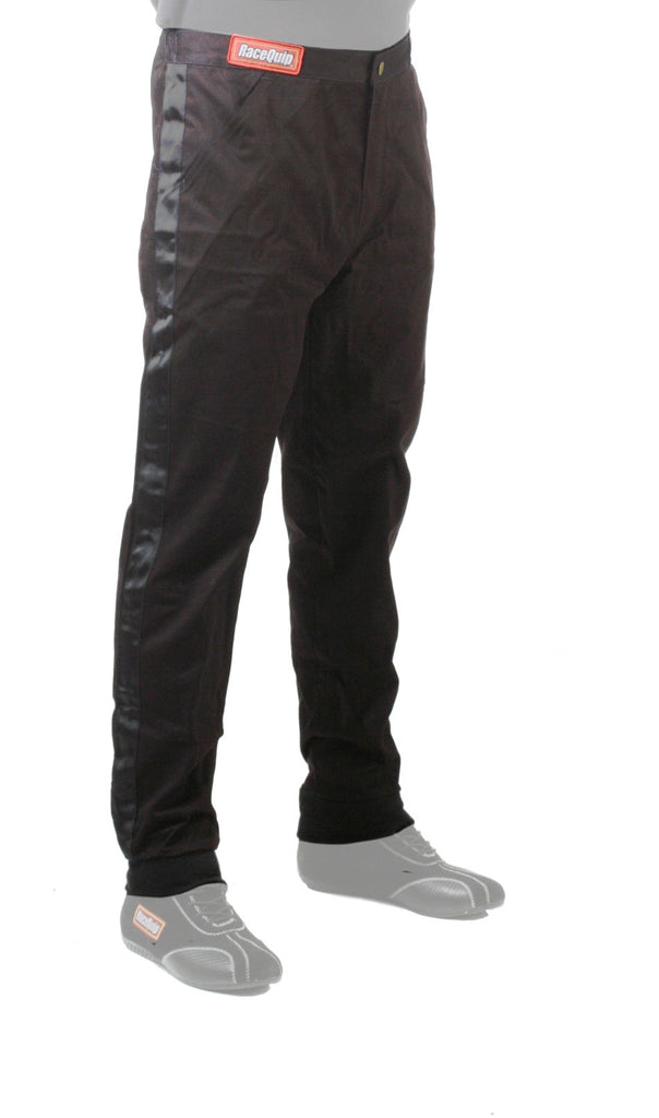 RACEQUIP 1970095 Black Pants Kids Single Layer Large Black Trim