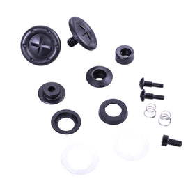 RACEQUIP 205991 Shiled Hardware Kit Pro Vesta Black